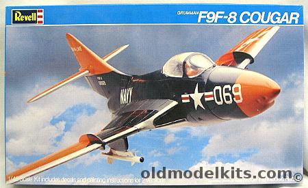 Revell 1/48 Grumman F9F-8 Cougar - US Marines or Navy - (F9F8), 4430 plastic model kit